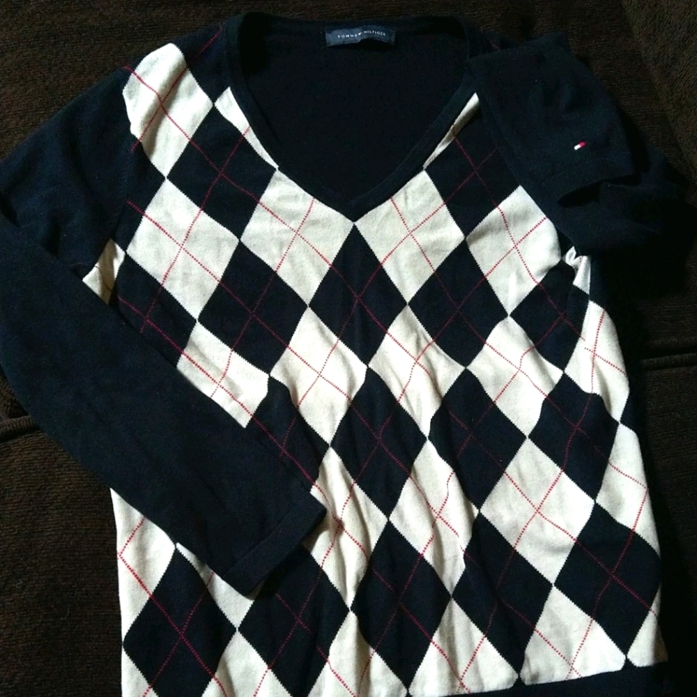 Argyle sweater